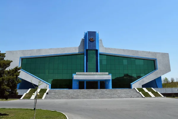 Észak-Korea, Phenjan építészet — Stock Fotó