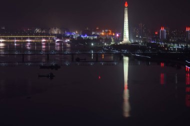 Pyongyang, capital of the North Korea. DPRK clipart