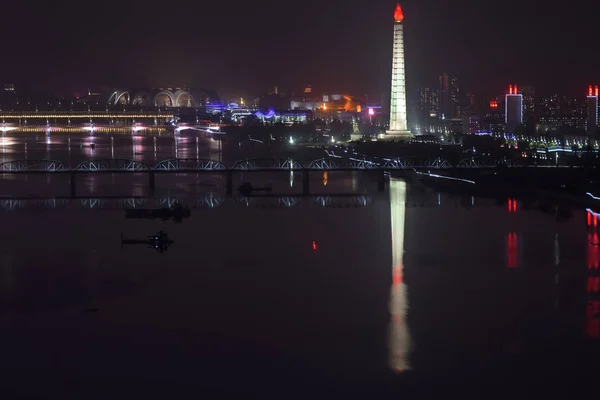 Pyongyang, capital de Corea del Norte. RPDC — Foto de Stock