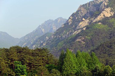 Kuzey Kore doğası. Kumgang Mt.Kumgang
