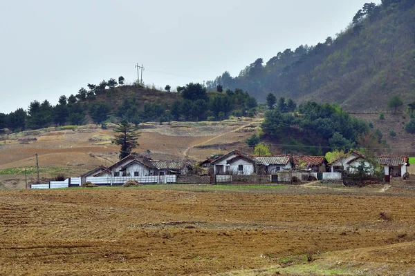 朝鲜。农村 — 图库照片