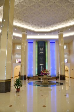 Hyangsan Oteli. Kuzey Kore. Mt. Myohyang bölgesi