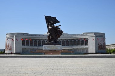 Pyongyang, Kuzey Kore. Zafer Müzesi