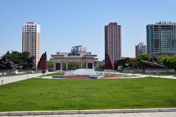 Пхеньян, Северная Корея. Музей Победы — стоковое фото