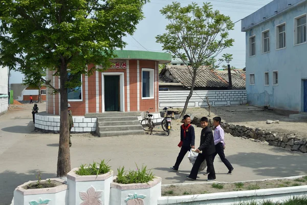 Korei Północnej. Wonsan — Zdjęcie stockowe