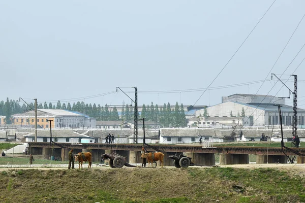 Nordkorea. kaesong — Stockfoto