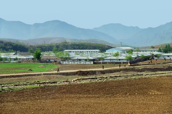 북한. 시골 — 스톡 사진
