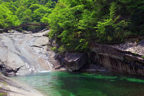 Noord-Korea. Diamond Mountains. Mt. Kumgang — Stockfoto