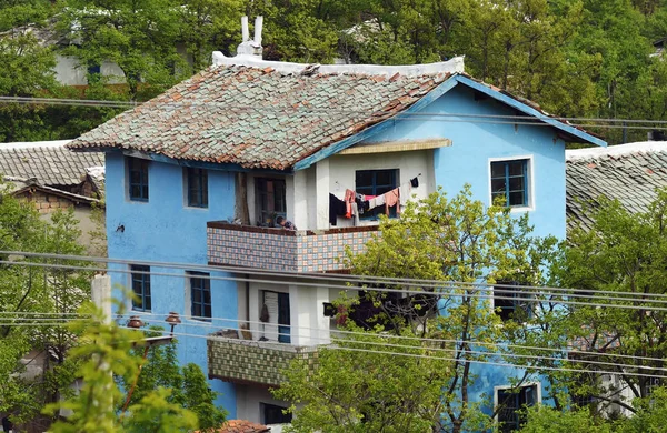 Βόρεια Κορέα. Διαμέρισμα σπίτι — Φωτογραφία Αρχείου