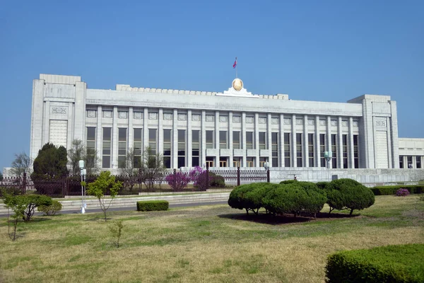 Mansudae Assembly Hall. North Korea, Pyongyang — Stock Photo, Image