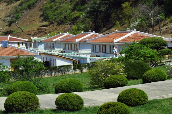 Coreia do Norte. Campo de aplicação — Fotografia de Stock