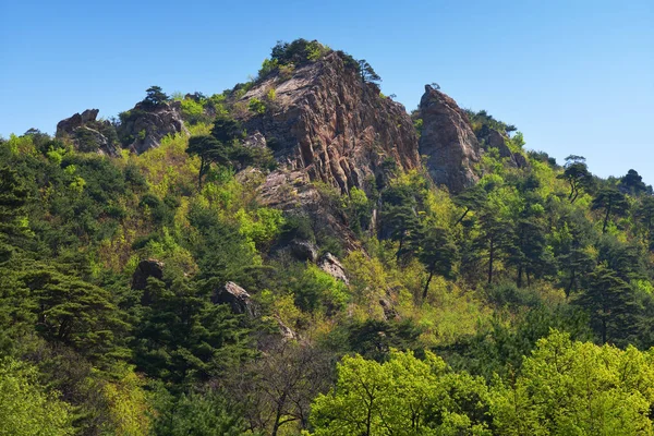 Corea del Norte paisaje — Foto de Stock