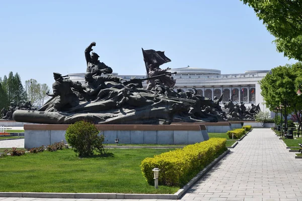 Pjöngjang, Nordkorea. Museum des Sieges — Stockfoto