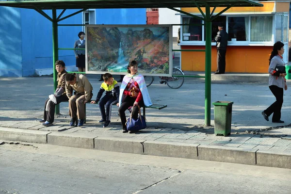 Coreia do Norte. Wonsan... — Fotografia de Stock