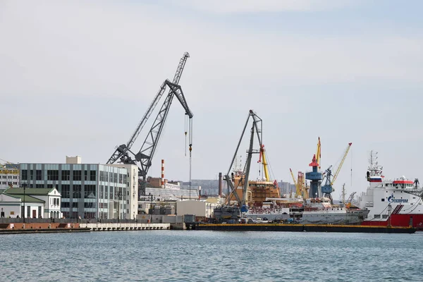 Vladivostok, Oroszország. Port — Stock Fotó