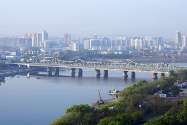 北朝鮮の首都、平壌。北朝鮮 — ストック写真