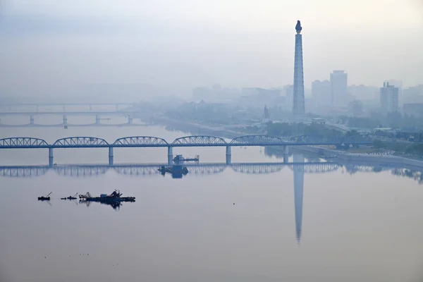 Pyongyang, capital da Coreia do Norte. RPDC — Fotografia de Stock