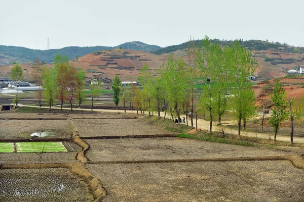 Corea del Norte paisaje rural —  Fotos de Stock