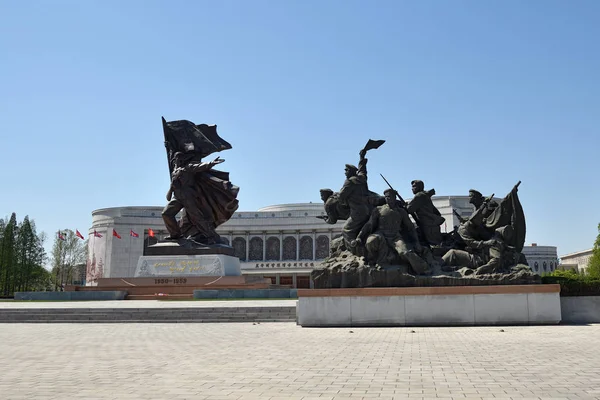 Пхеньян, Північна Корея. Музей перемоги — стокове фото