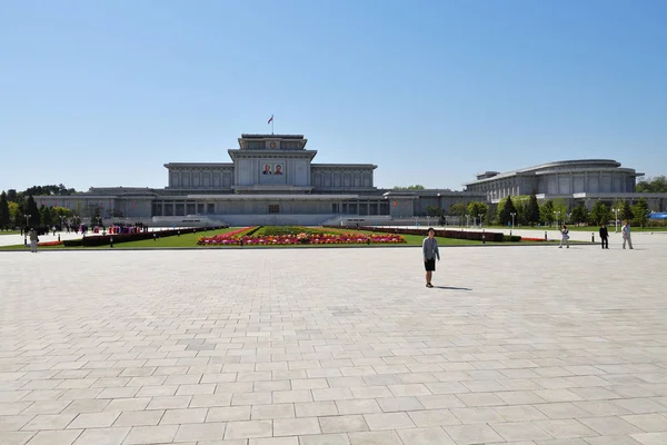 Mausoléu. Pyongyang, Coreia do Norte — Fotografia de Stock