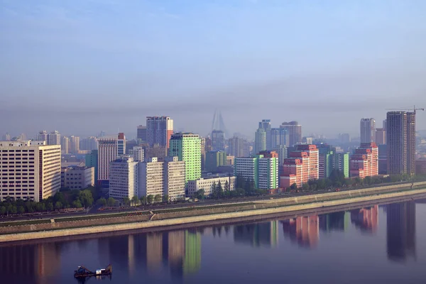 Pyongyang, capital of the North Korea. DPRK — Stock Photo, Image