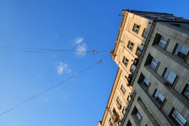 Moskova Şehir Günü, Rusya. Ropewalker