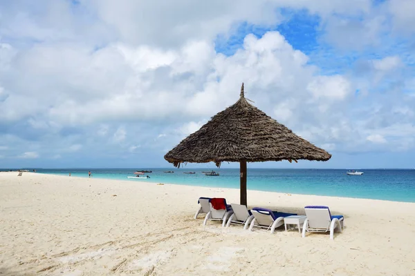 Kendwa resort, Zanzibar, Tanzania, Afrika — Stockfoto