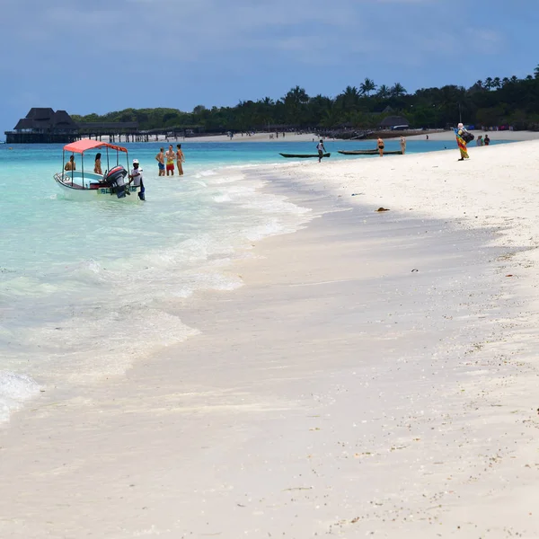 Zanzíbar, Tanzania, África. Playa de Kendwa —  Fotos de Stock