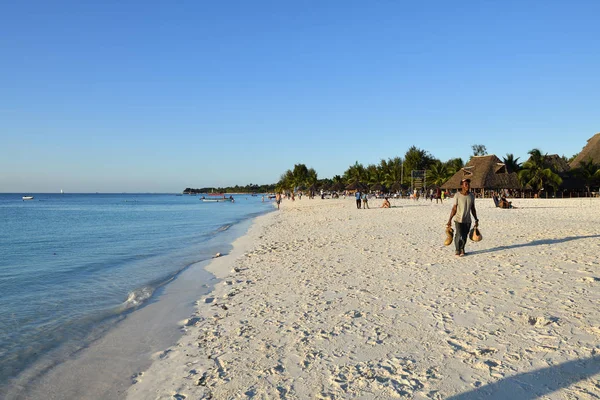 Zanzíbar, Tanzania, África. Playa de Kendwa —  Fotos de Stock