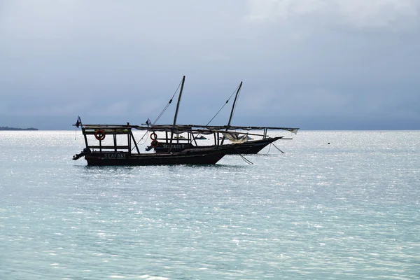 Łódka. Zanzibar, Tanzania, Afryka — Zdjęcie stockowe