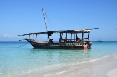 Zanzibar, Tanzanya, Afrika. Kendwa Sahili 