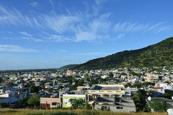 View Observation Deck Fort Adelaide Port Louis Capital Mauritius Sunset — Stock Photo, Image