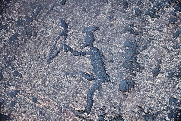 White Sea Petroglyphs Ancient Rock Paintings Zalavruga Thousand Years Armed — Stock Photo, Image