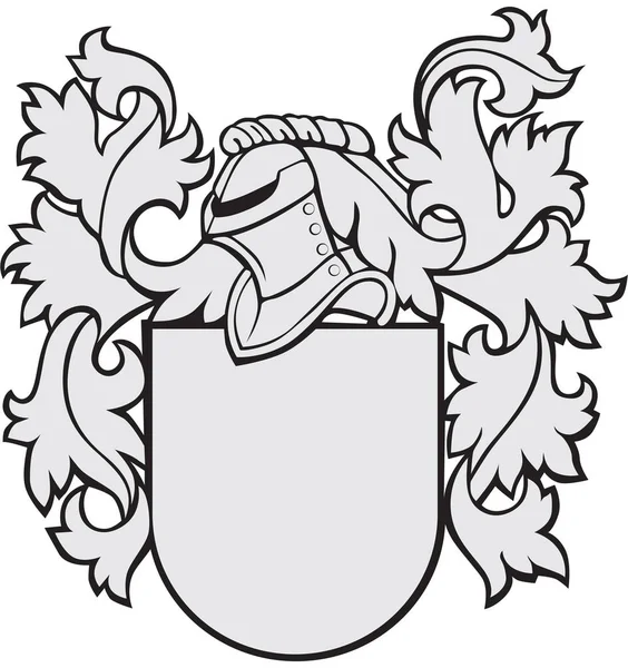 Emblema aristocrático n.º 16 — Vector de stock