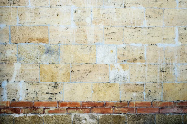 Oude Beschadigde Grunge Muur Achtergrond Textuur — Stockfoto