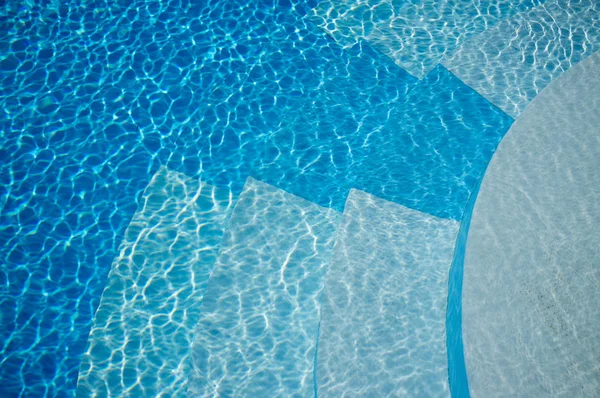 Entrance Pool Blue Water Swimming Pool — Stock Photo, Image