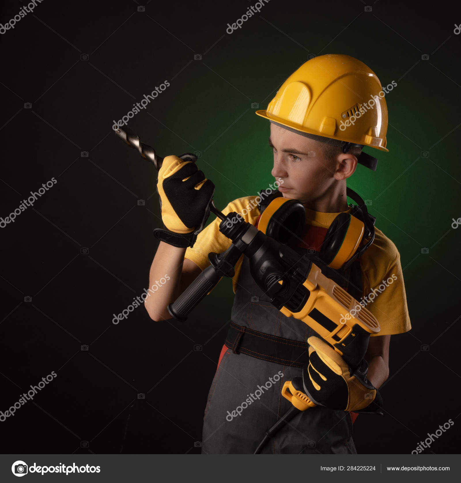 builder costume child
