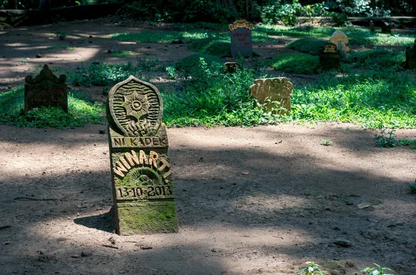 인도네시아에서에서 원숭이 묘지에 — 스톡 사진