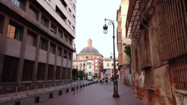 Valencia, İspanya, 28 Ekim 2019: Sabah yürüyüşü hiperhız