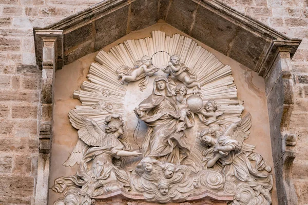 Valencia Spain October 2019 Central Niche Catholic Church San Juan — Stock Photo, Image