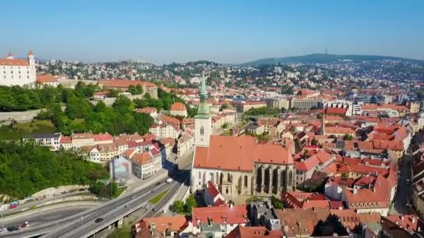 Cattedrale di San Martino, Bratislava — Video Stock