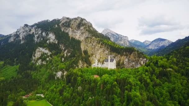 Castillo de Schloss Neuschwanstein, Alemania — Vídeos de Stock