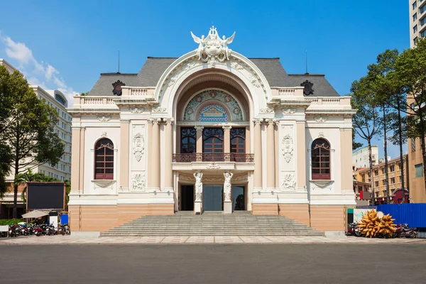 Městské Divadlo Minovo Město Nebo Dům Opery Saigon Operní Dům — Stock fotografie