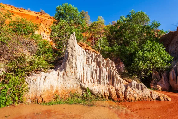Pohádkový Potok Nebo Suoi Tien Malý Potok Skrývající Mui Písečné — Stock fotografie