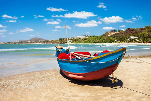 Fisherman Boats Beach Mui Phan Thiet Vietnam — Stock Photo, Image