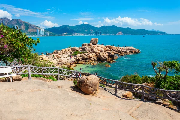 Hon Chong Cape Rotstuin Een Populaire Toeristische Attractie Nha Trang — Stockfoto