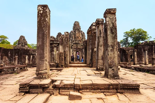 Bayon Een Bekende Khmer Tempel Angkor Cambodja — Stockfoto