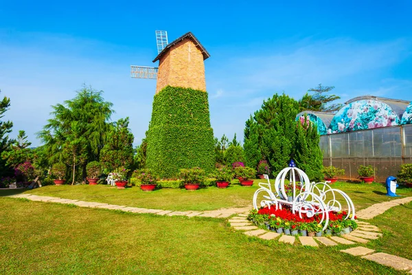 Dalat Vietnam March 2018 Dalat Flower Garden Park Lat City — 스톡 사진