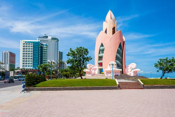 Nha Trang Vietnam Março 2018 Lotus Tower Thap Tram Huong — Fotografia de Stock