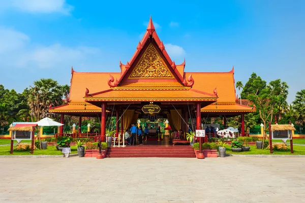 Phnom Penh Cambodia Марта 2018 Года Krama Hall Royal Palace — стоковое фото